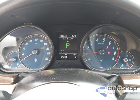 2013 Maserati Granturismo Mc/Sport из США, поврежденный, VIN ZAM45VLA8D0072490